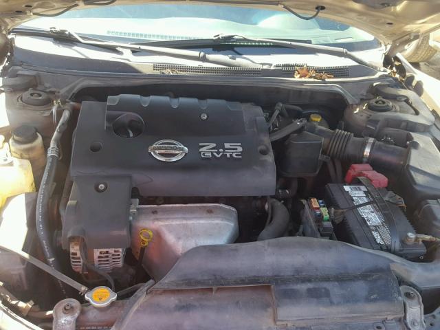 1N4AL11D06C235241 - 2006 NISSAN ALTIMA S GOLD photo 7