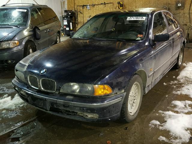 WBADN6342YGM69885 - 2000 BMW 540 I AUTO BLUE photo 2