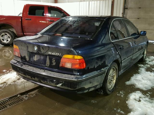 WBADN6342YGM69885 - 2000 BMW 540 I AUTO BLUE photo 4