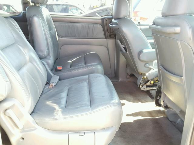 5FNRL18943B071585 - 2003 HONDA ODYSSEY EX BLUE photo 6