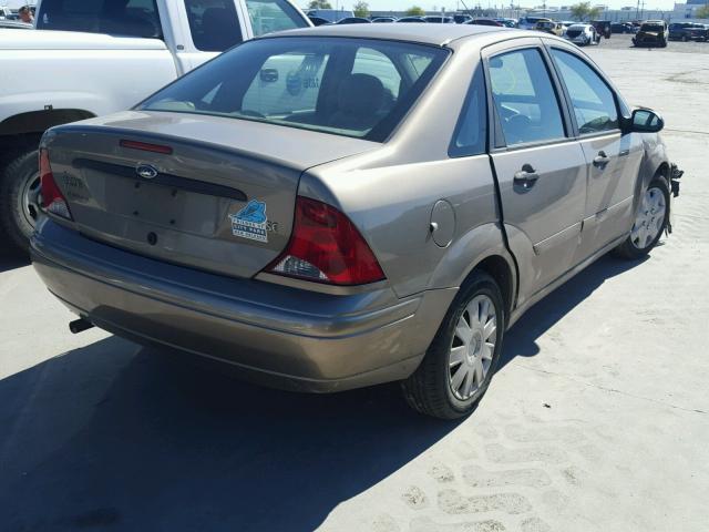 1FAFP34324W127160 - 2004 FORD FOCUS SE C BROWN photo 4