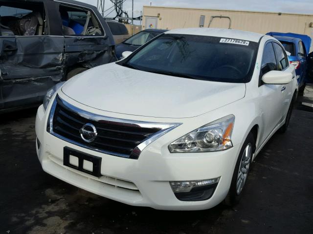 1N4AL3AP7FC249451 - 2015 NISSAN ALTIMA 2.5 WHITE photo 2