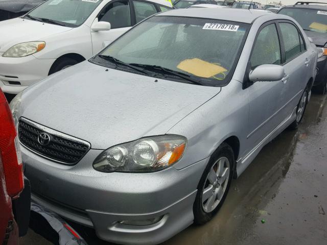 1NXBR32E58Z968250 - 2008 TOYOTA COROLLA CE GRAY photo 2