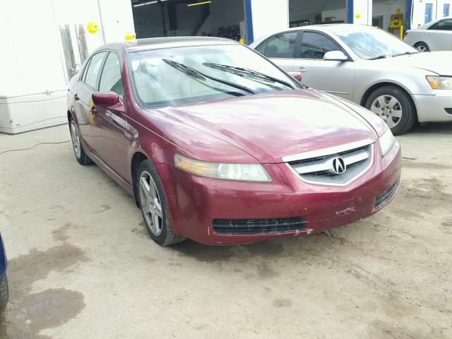 19UUA66214A046982 - 2004 ACURA TL BURGUNDY photo 1