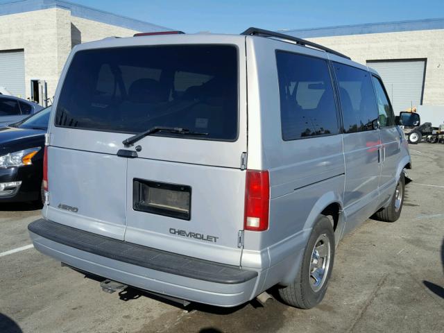 1GNDM19WXYB219025 - 2000 CHEVROLET ASTRO GRAY photo 4