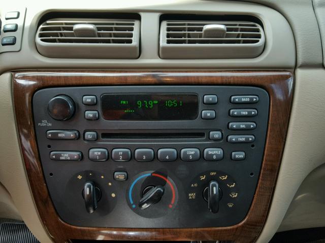 1FAFP56U66A158090 - 2006 FORD TAURUS SEL BEIGE photo 9