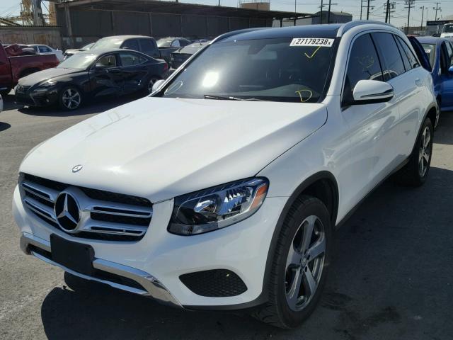 WDC0G4JB7GF062841 - 2016 MERCEDES-BENZ GLC 300 WHITE photo 2