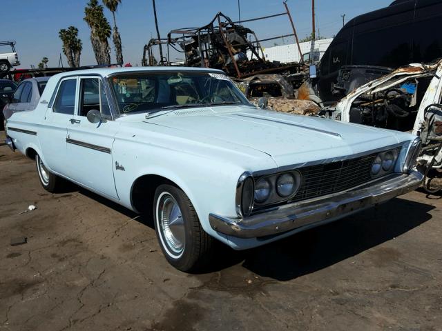 00000003235127986 - 1963 PLYMOUTH BELVEDERE BLUE photo 1
