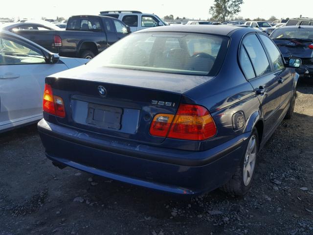 WBAEV334X4KR27988 - 2004 BMW 325 I BLUE photo 4