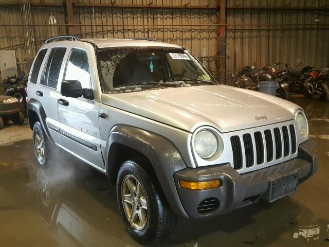 1J4GL48K52W311940 - 2002 JEEP LIBERTY SP SILVER photo 1