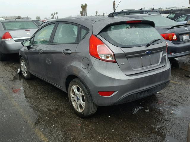 3FADP4EJ8EM235312 - 2014 FORD FIESTA SE CHARCOAL photo 3