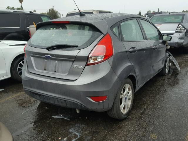 3FADP4EJ8EM235312 - 2014 FORD FIESTA SE CHARCOAL photo 4