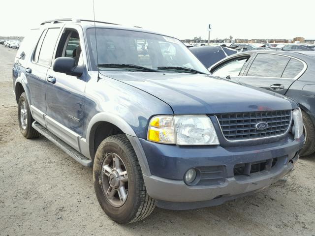 1FMZU73K02ZC62452 - 2002 FORD EXPLORER X BLUE photo 1