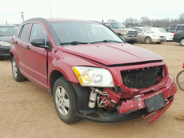 1B3HB28B67D288285 - 2007 DODGE CALIBER RED photo 1