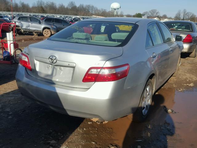 4T1BE46K18U248350 - 2008 TOYOTA CAMRY CE SILVER photo 4