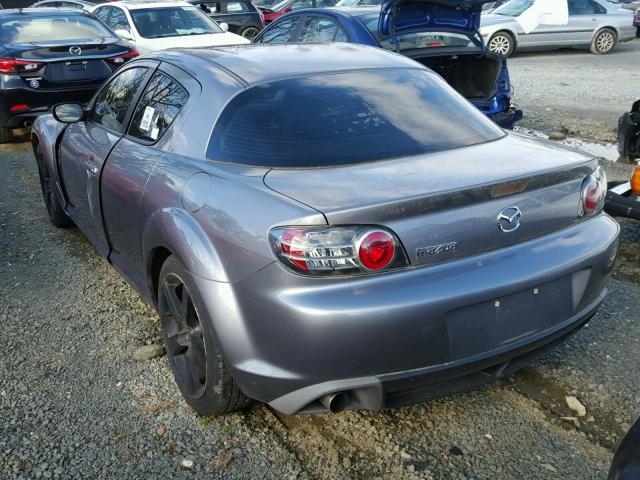 JM1FE173150141345 - 2005 MAZDA RX8 SILVER photo 3