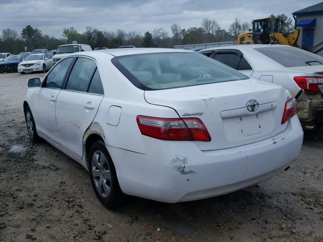 4T1BE46K77U716452 - 2007 TOYOTA CAMRY NEW WHITE photo 3