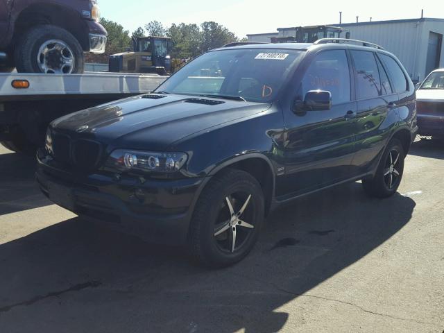 WBAFA53511LM75438 - 2001 BMW X5 3.0I BLACK photo 2