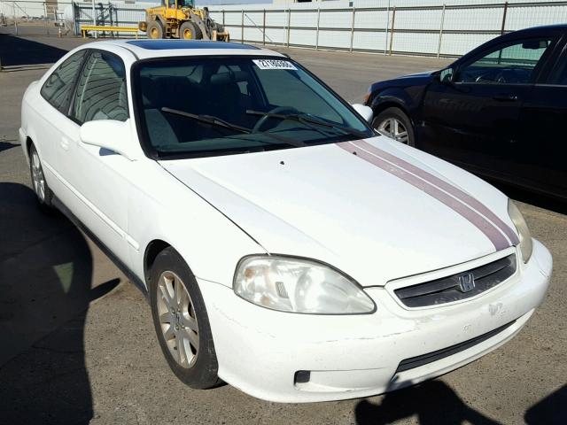 1HGEJ8248YL054580 - 2000 HONDA CIVIC EX თეთრი ფოტო 1