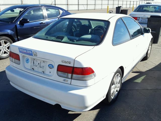 1HGEJ8248YL054580 - 2000 HONDA CIVIC EX თეთრი ფოტო 4