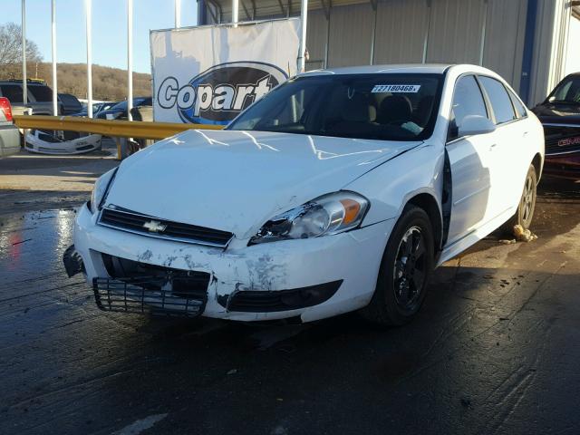 2G1WG5EK6B1218649 - 2011 CHEVROLET IMPALA LT WHITE photo 2