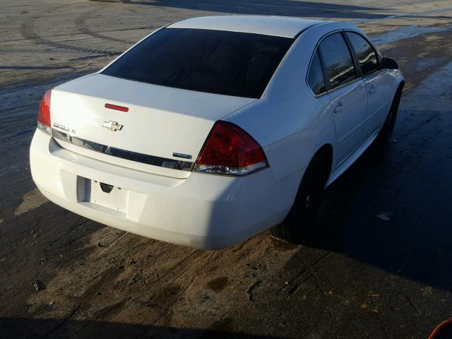 2G1WG5EK6B1218649 - 2011 CHEVROLET IMPALA LT WHITE photo 4