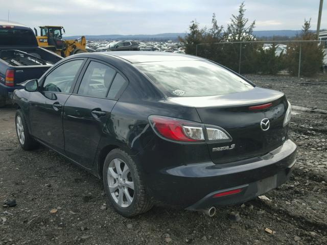 JM1BL1SG6A1104858 - 2010 MAZDA 3 I BLACK photo 3