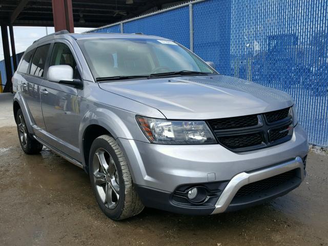 3C4PDCGB5GT163025 - 2016 DODGE JOURNEY CR GRAY photo 1