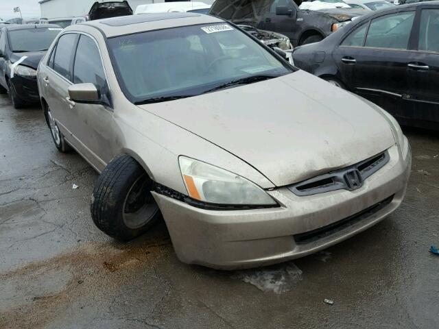 1HGCM665X3A031697 - 2003 HONDA ACCORD EX GOLD photo 1