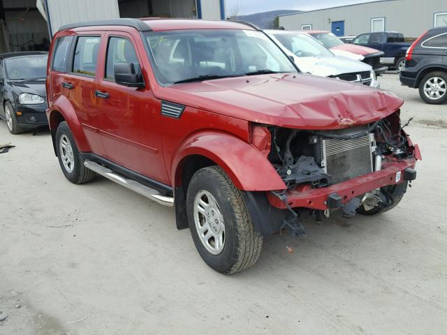 1D4PU2GK9BW515233 - 2011 DODGE NITRO SE RED photo 1