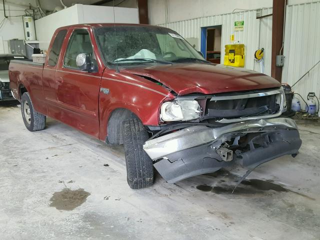 1FTRX17222NA11460 - 2002 FORD F150 RED photo 1