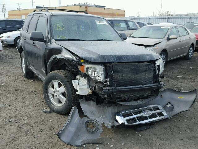 1FMCU03178KD04508 - 2008 FORD ESCAPE XLT BLACK photo 1