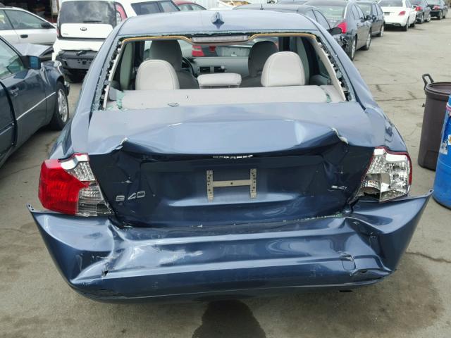 YV1MS390282385538 - 2008 VOLVO S40 2.4I BLUE photo 9