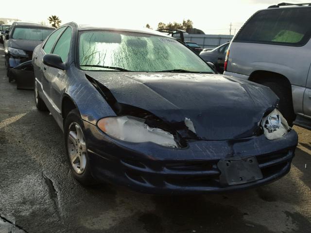 2B3HD46R94H679290 - 2004 DODGE INTREPID S BLUE photo 1