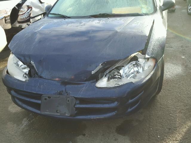 2B3HD46R94H679290 - 2004 DODGE INTREPID S BLUE photo 7