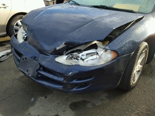 2B3HD46R94H679290 - 2004 DODGE INTREPID S BLUE photo 9