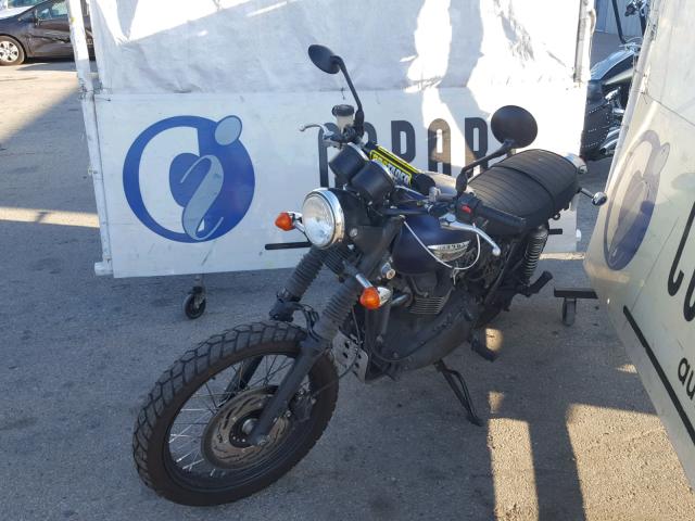 SMT925RN5ET614322 - 2014 TRIUMPH MOTORCYCLE SCRAMBLER BLUE photo 2