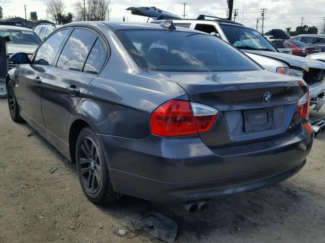 WBAVB17516NK34051 - 2006 BMW 325 I AUTO GRAY photo 3