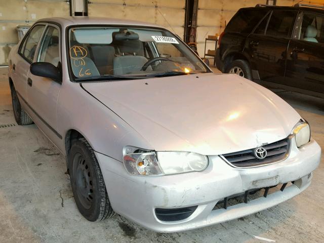 1NXBR12EX1Z498579 - 2001 TOYOTA COROLLA CE SILVER photo 1