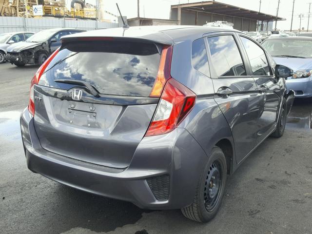 JHMGK5H58HS018718 - 2017 HONDA FIT LX GRAY photo 4