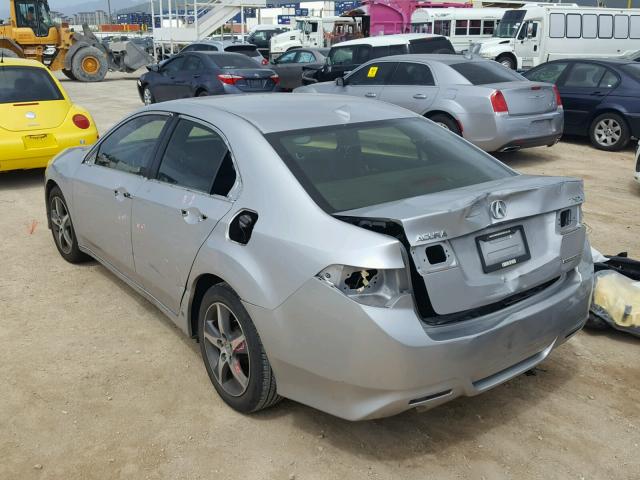 JH4CU2F86DC001120 - 2013 ACURA TSX SE SILVER photo 3