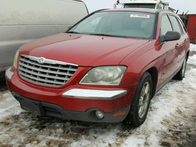 2C8GF68474R621382 - 2004 CHRYSLER PACIFICA RED photo 2