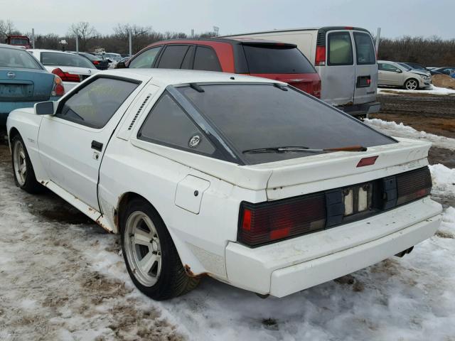 JJ3CC54N9KZ054207 - 1989 CHRYSLER CONQUEST T WHITE photo 3