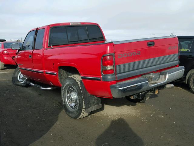 3B7KF23Z3TM151266 - 1996 DODGE RAM 2500 RED photo 3