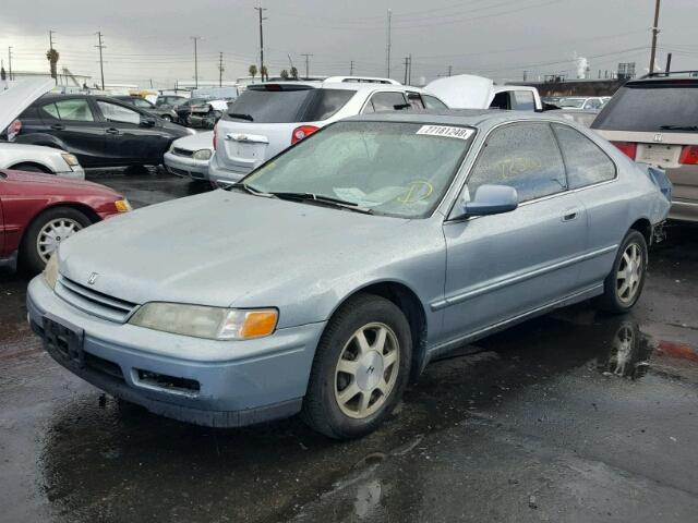 1HGCD7162RA056933 - 1994 HONDA ACCORD EX BLUE photo 2