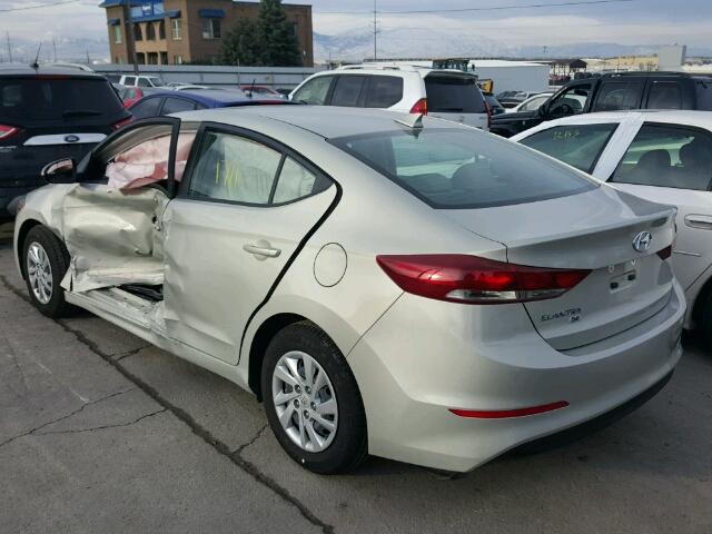 KMHD74LF5HU395488 - 2017 HYUNDAI ELANTRA SE CREAM photo 3