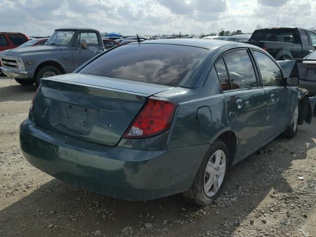 1G8AJ55F37Z100363 - 2007 SATURN ION LEVEL GREEN photo 4