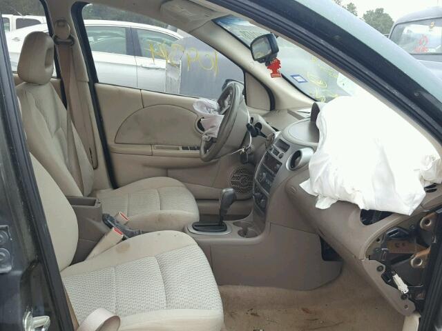 1G8AJ55F37Z100363 - 2007 SATURN ION LEVEL GREEN photo 5