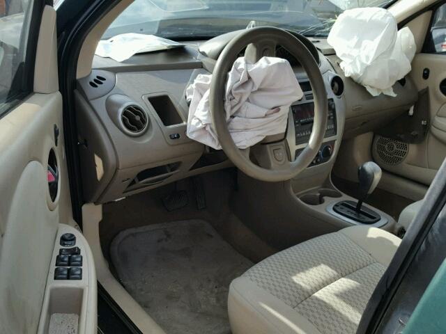 1G8AJ55F37Z100363 - 2007 SATURN ION LEVEL GREEN photo 9