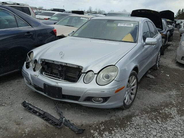 WDBUF92X97B146022 - 2007 MERCEDES-BENZ E 280 4MAT SILVER photo 2